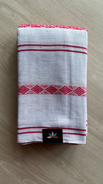 Handloom Bengal Soft Cotton Saree -25911