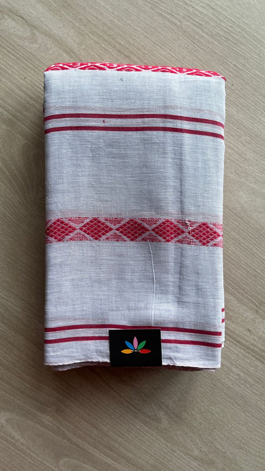 Handloom Bengal Soft Cotton Saree -25911