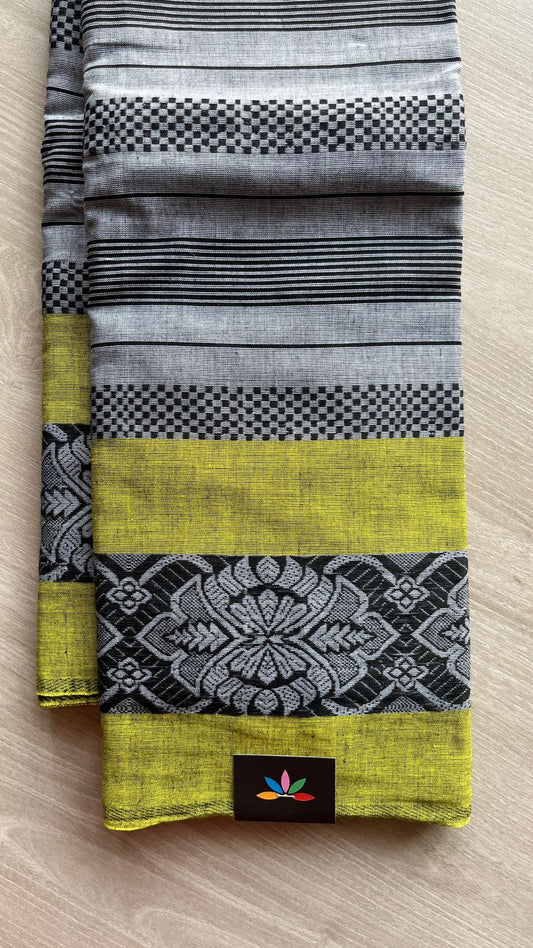 Handloom Bengal Soft Cotton Saree -25913