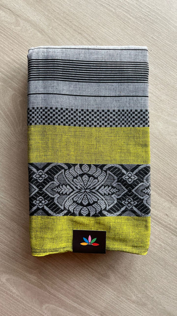 Handloom Bengal Soft Cotton Saree -25913