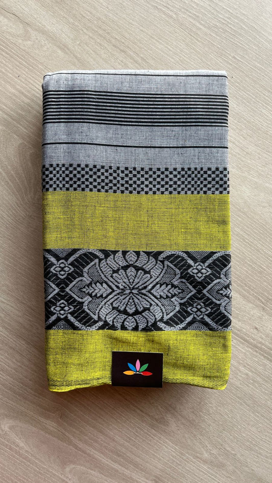 Handloom Bengal Soft Cotton Saree -25913