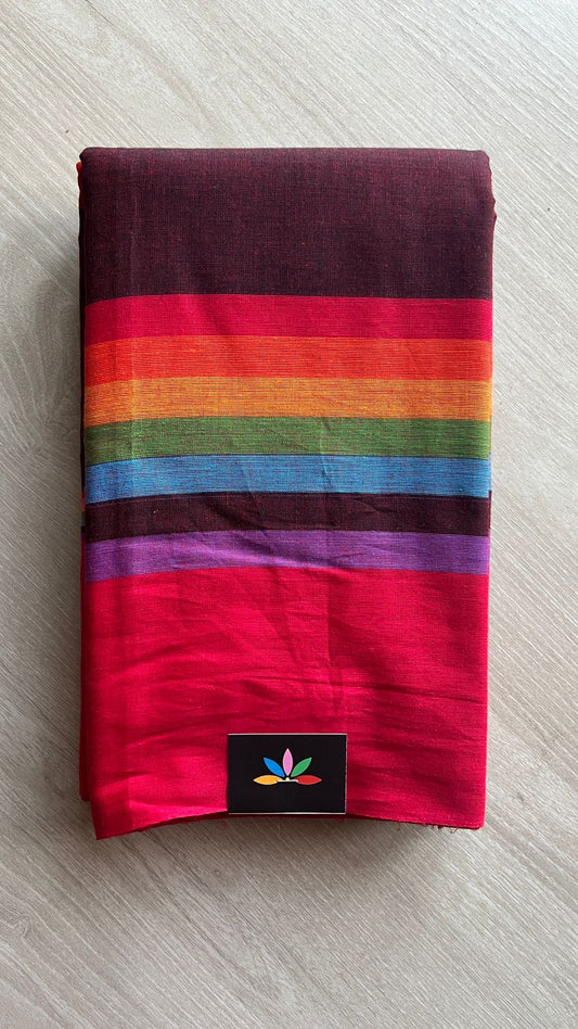 Handloom Bengal Soft Cotton Saree -25917