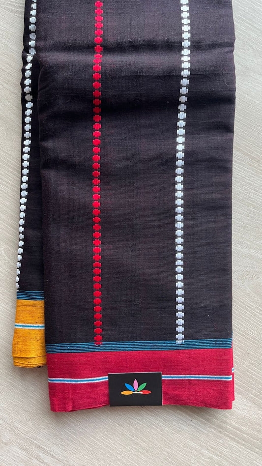 Handloom Bengal Soft Cotton Saree -25918