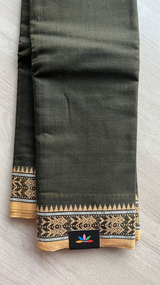 Handloom Bengal Soft Cotton Saree - 25919