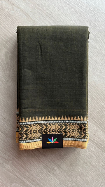 Handloom Bengal Soft Cotton Saree - 25919