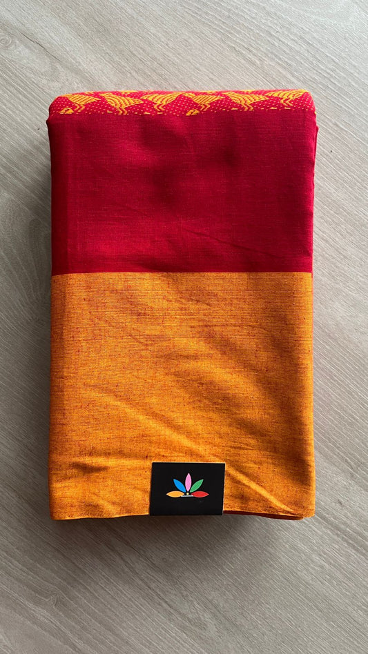 Handloom Bengal Soft Cotton Saree -25921