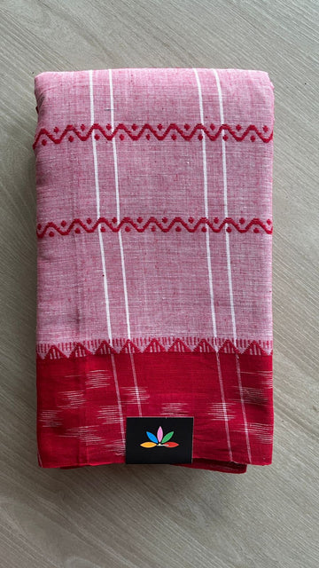 Handloom Bengal Soft Cotton Saree -25923