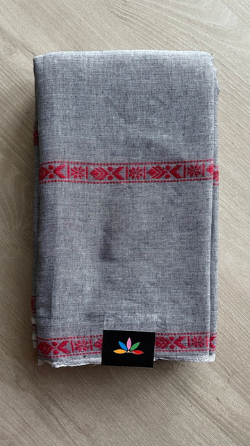 Handloom Bengal Soft Cotton Saree -25924