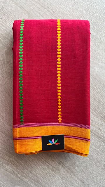 Handloom Bengal Soft Cotton Saree -25962