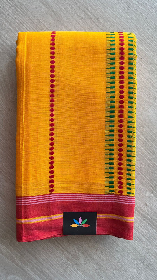 Handloom Bengal Soft Cotton Saree -25963