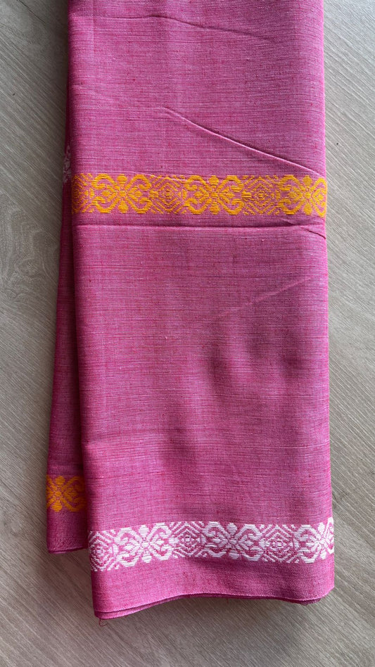 Handloom Bengal Soft Cotton Saree -25984