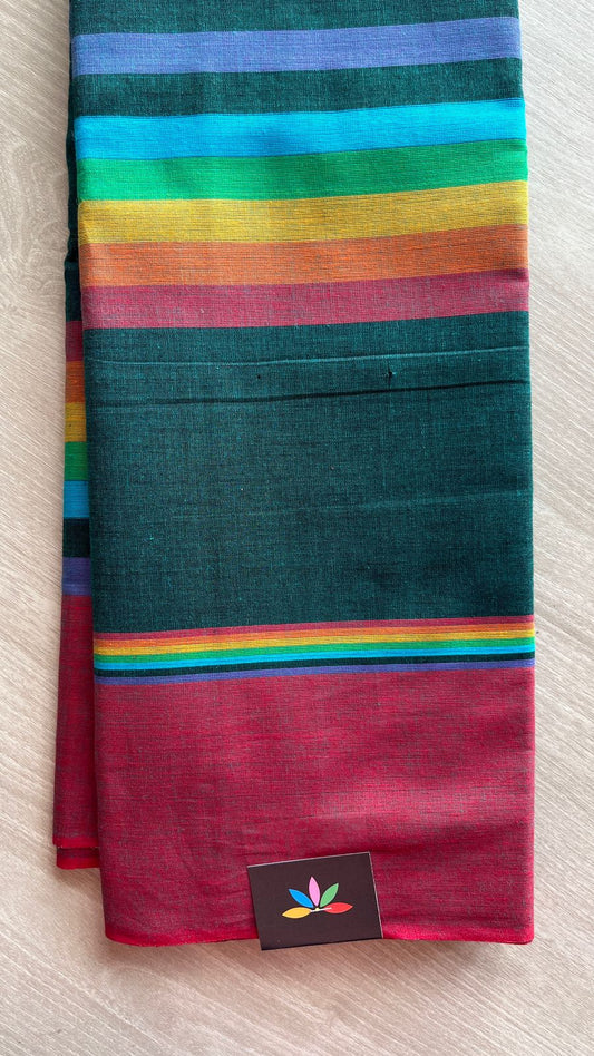 Handloom Bengal Soft Cotton Saree -25973