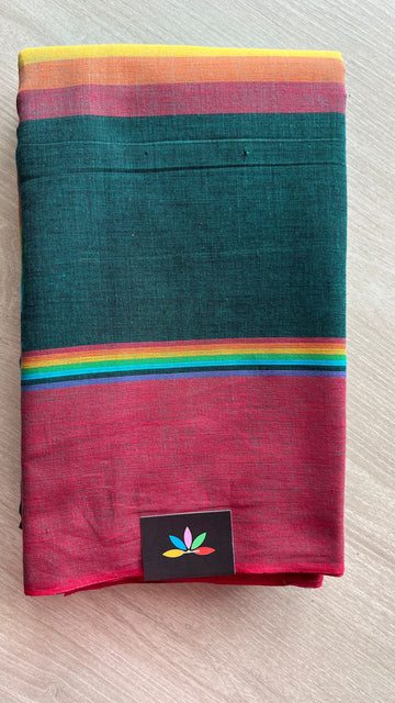 Handloom Bengal Soft Cotton Saree -25973