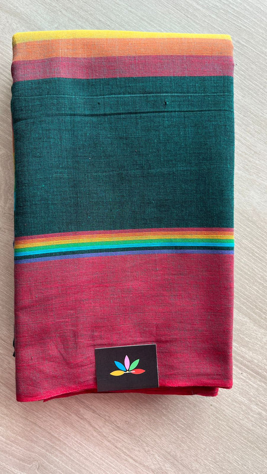 Handloom Bengal Soft Cotton Saree -25973