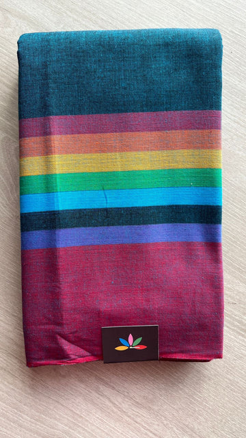 Handloom Bengal Soft Cotton Saree -25974