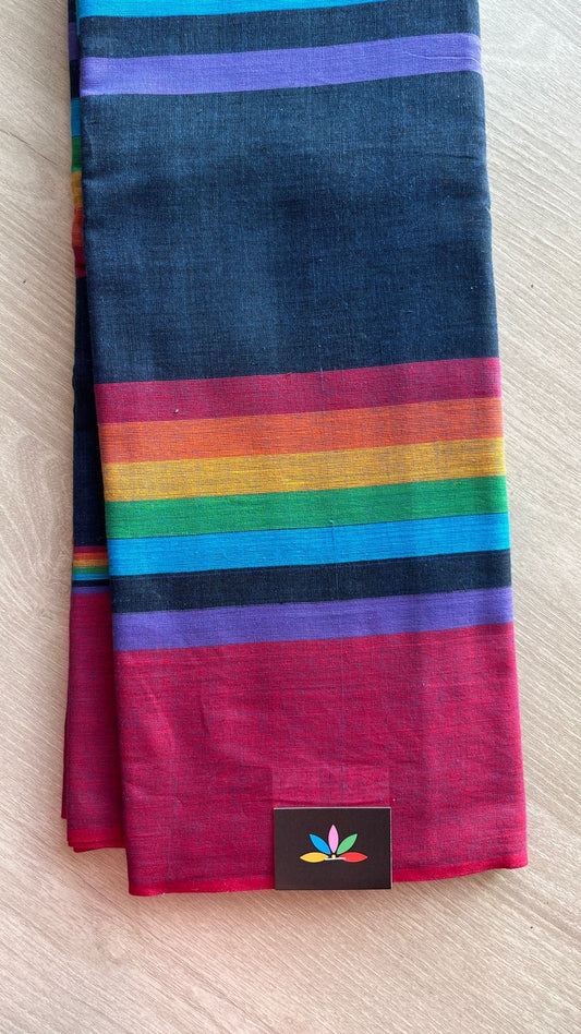 Handloom Bengal Soft Cotton Saree -25977