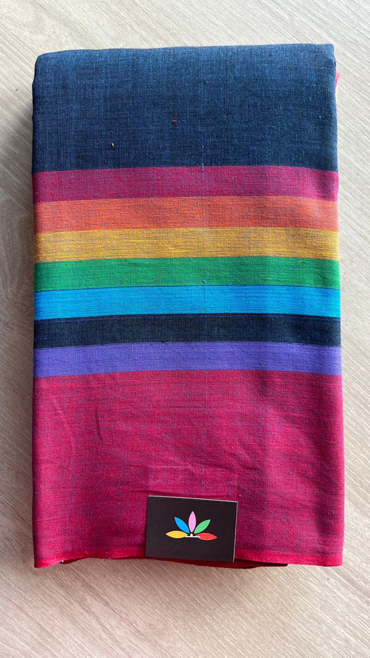 Handloom Bengal Soft Cotton Saree -25977