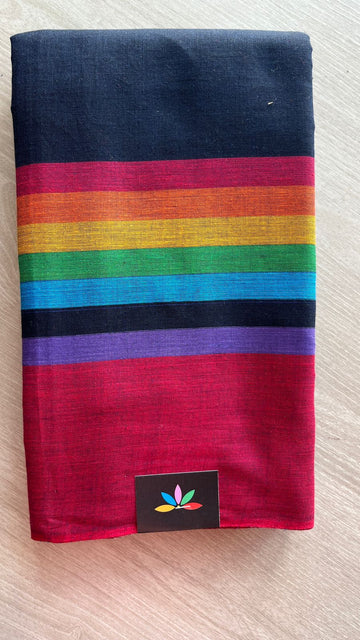 Handloom Bengal Soft Cotton Saree -25976