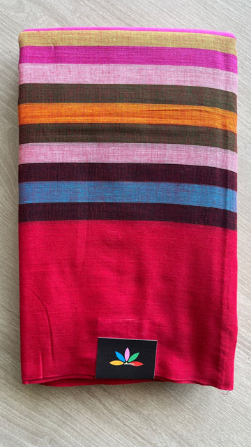 Handloom Bengal Soft Cotton Saree -26012