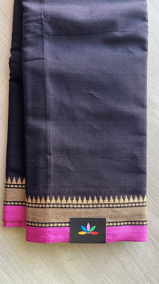 Handloom Bengal Soft Cotton Saree -26027-26028