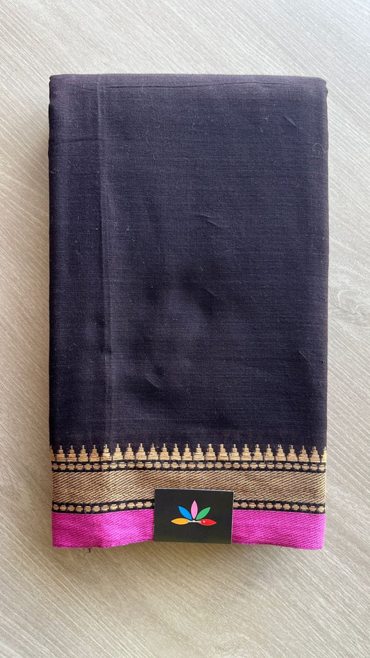Handloom Bengal Soft Cotton Saree -26027-26028