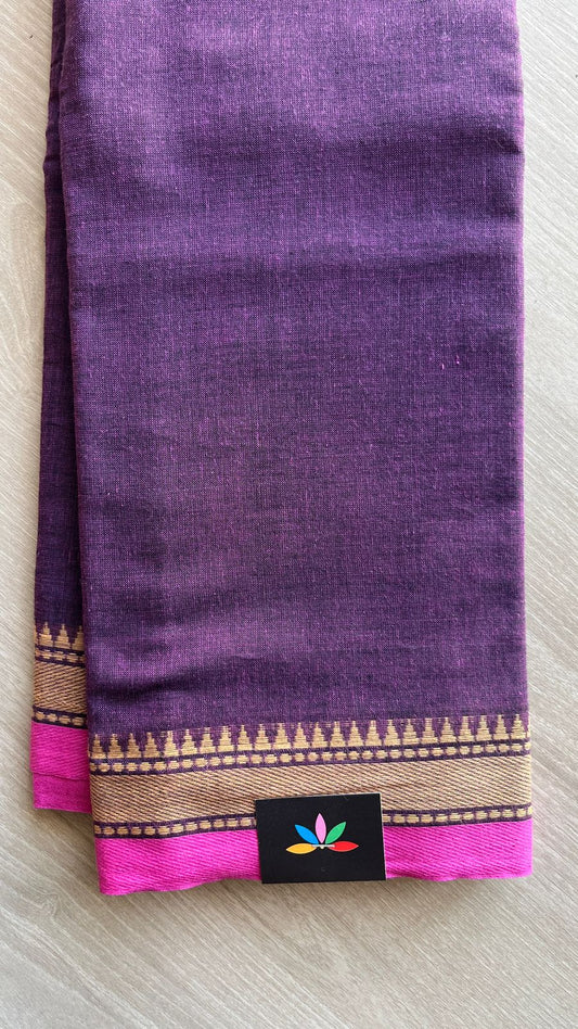 Handloom Bengal Soft Cotton Saree -26029-26030
