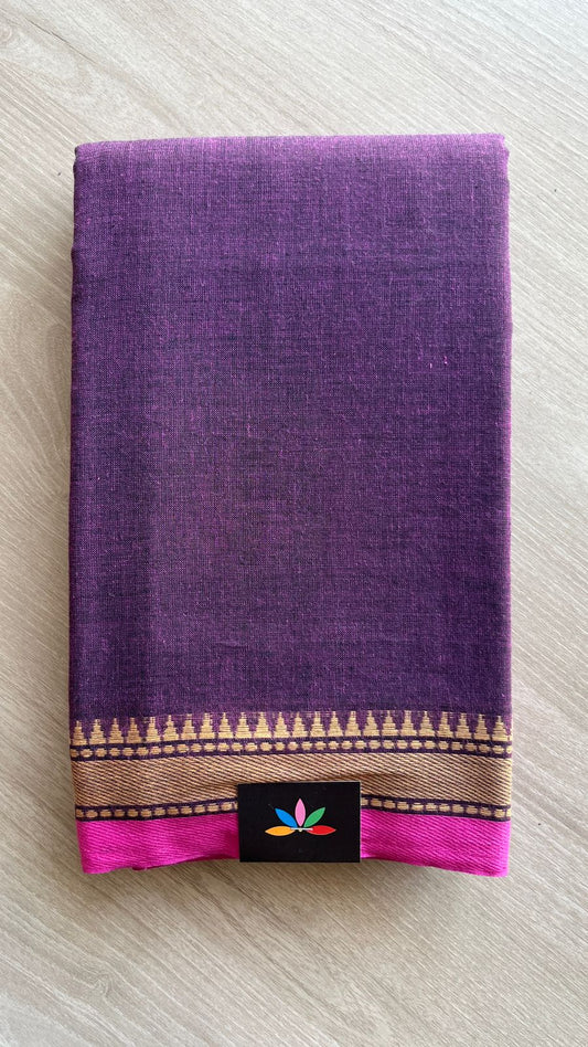 Handloom Bengal Soft Cotton Saree -26029-26030