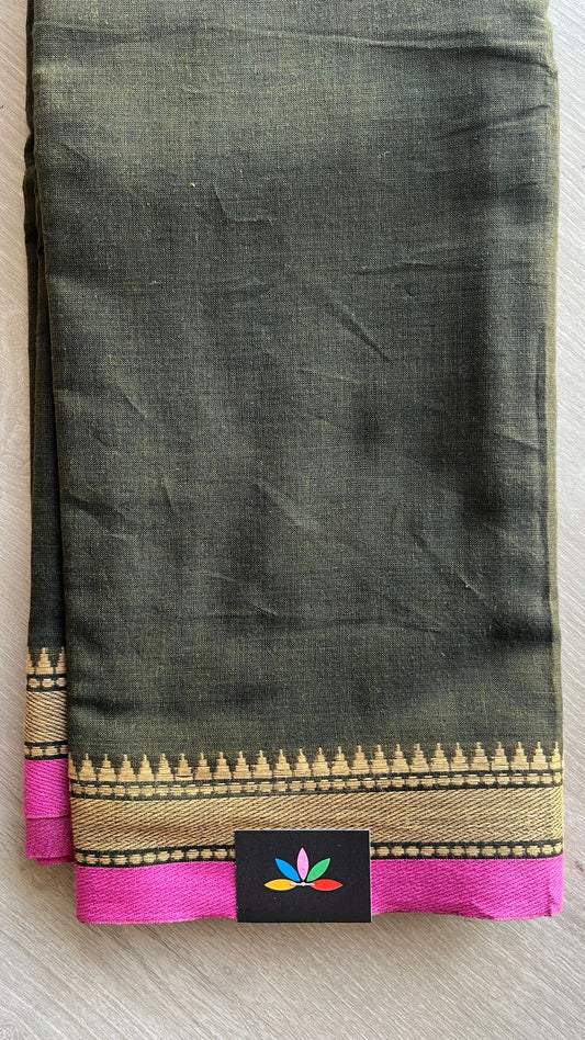 Handloom Bengal Soft Cotton Saree -26031-26032