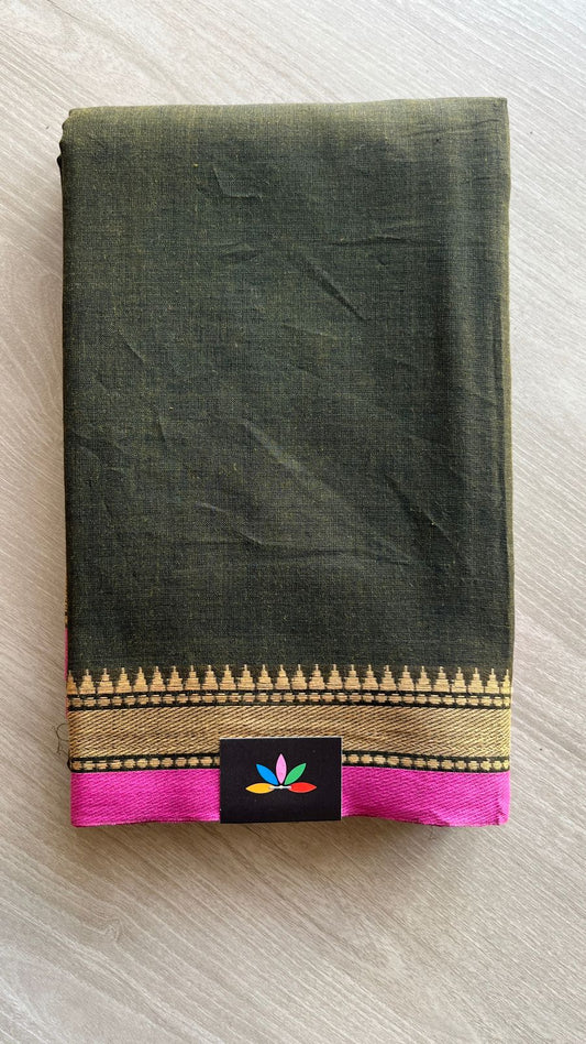 Handloom Bengal Soft Cotton Saree -26031-26032