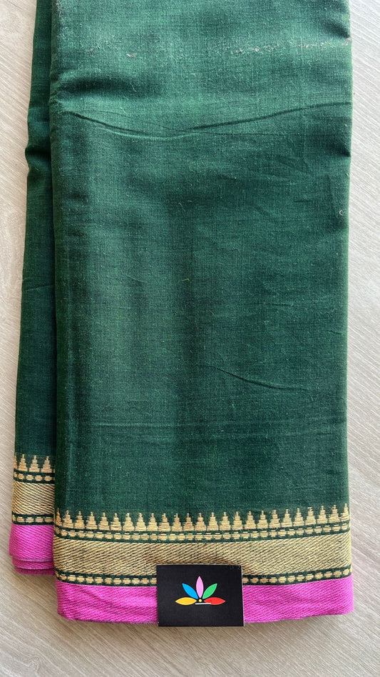 Handloom Bengal Soft Cotton Saree -26035