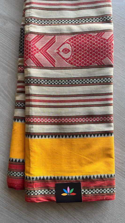 Handloom Bengal Soft Cotton Saree -26037