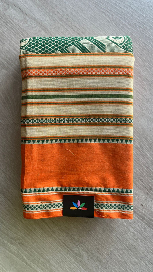 Handloom Bengal Soft Cotton Saree -26041