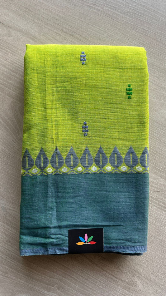 Handloom Bengal Soft Cotton Saree -26043