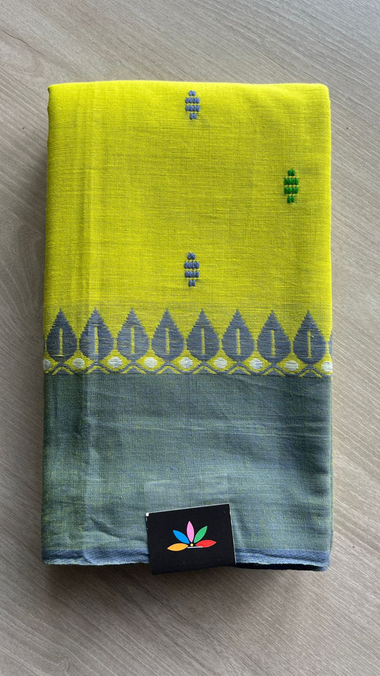Handloom Bengal Soft Cotton Saree -26045
