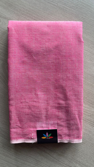 Plain Cotton Saree -26048