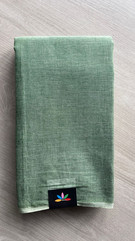 Plain Cotton Saree -26050