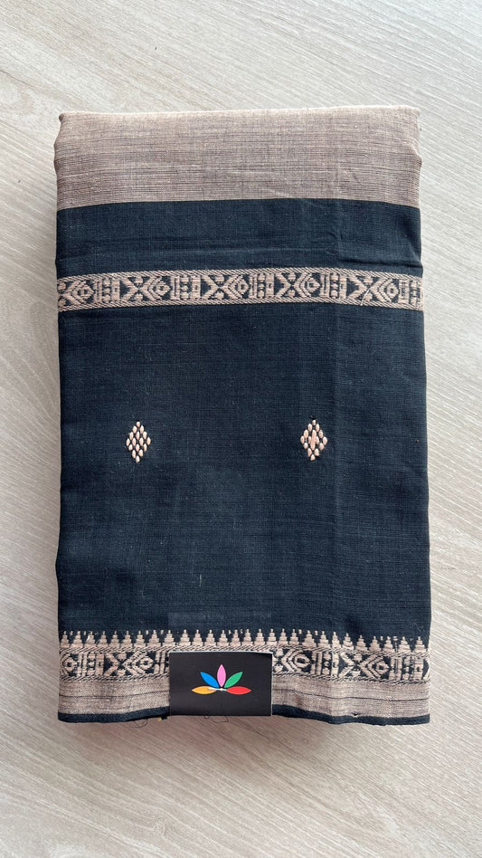 Handloom Bengal Soft Cotton Saree -26090