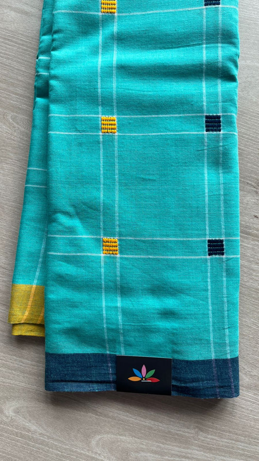 Handloom Bengal Soft Cotton Saree -26097