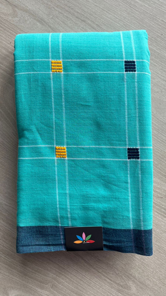 Handloom Bengal Soft Cotton Saree -26097