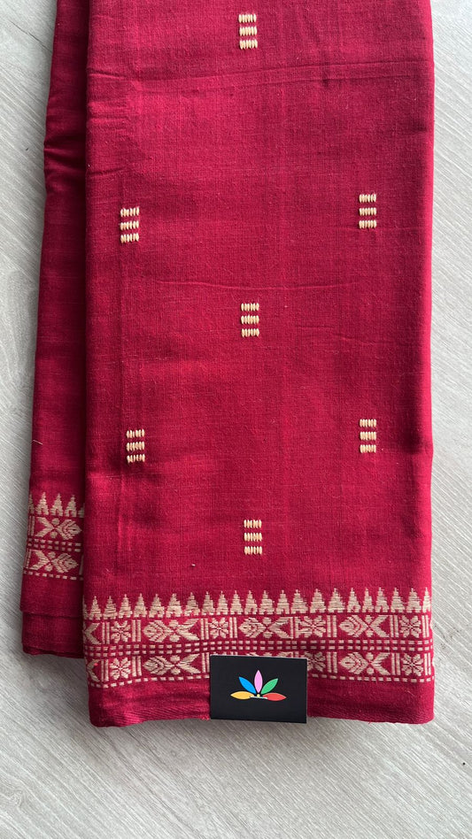 Handloom Bengal Soft Cotton Saree -26100