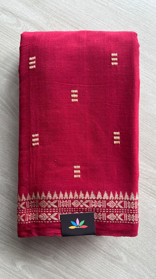 Handloom Bengal Soft Cotton Saree -26100