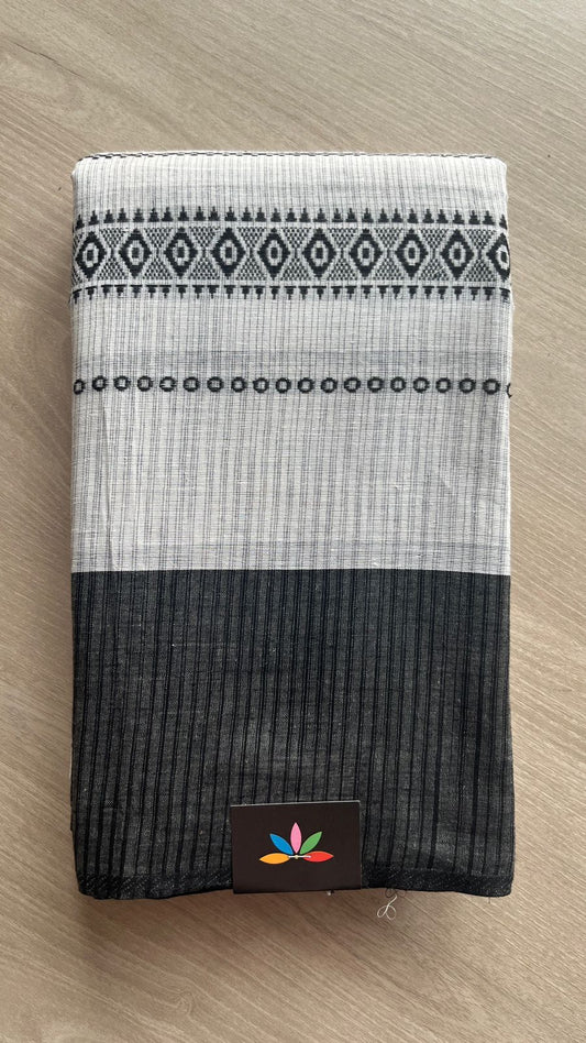 Handloom Bengal Soft Cotton Saree -26107