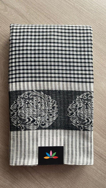 Handloom Bengal Soft Cotton Saree -26108