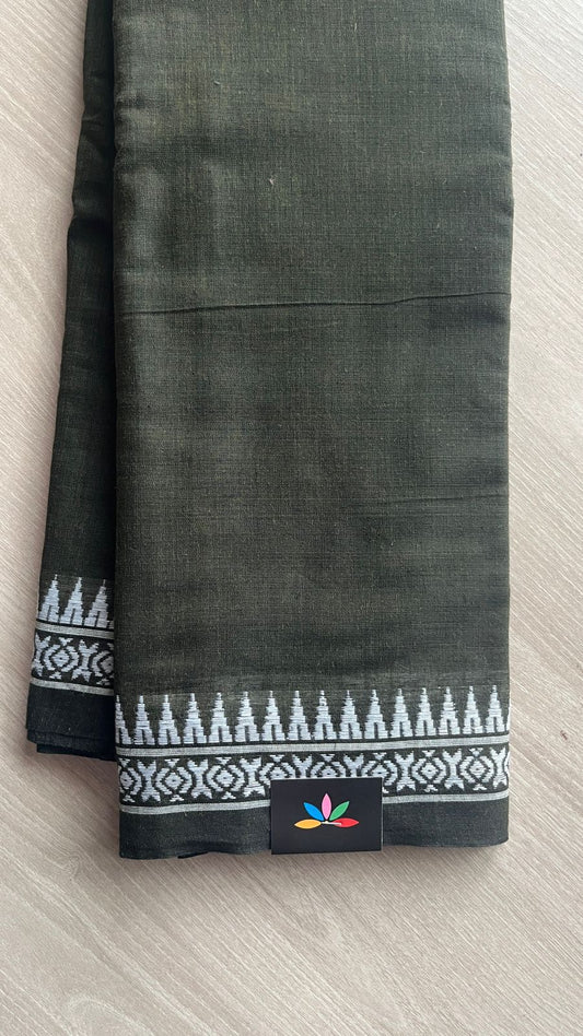 Handloom Bengal Soft Cotton Saree -26109