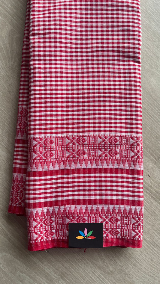 Handloom Bengal Soft Cotton Saree -26110