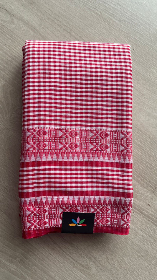 Handloom Bengal Soft Cotton Saree -26110