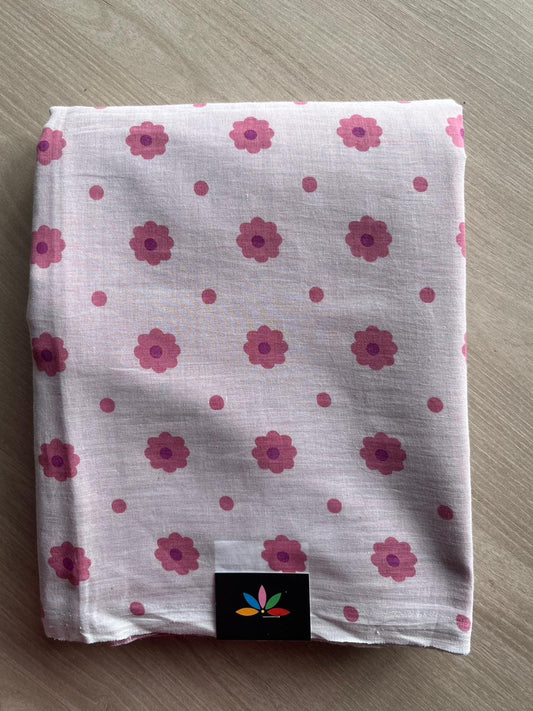 Printed Fine Mul Cotton Saree-26736