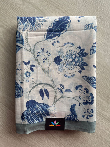 Printed Fine Mul Cotton Saree-26739