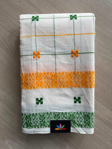 Handloom Bengal Soft Cotton Saree (Without blouse) - 34049