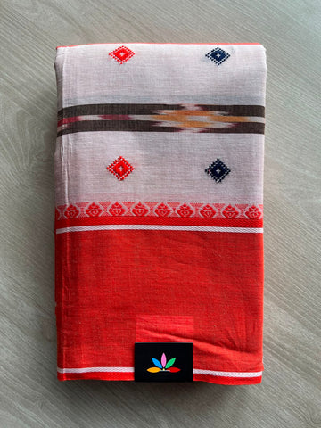 Bengal Soft Cotton Saree (Without blouse) - 34072